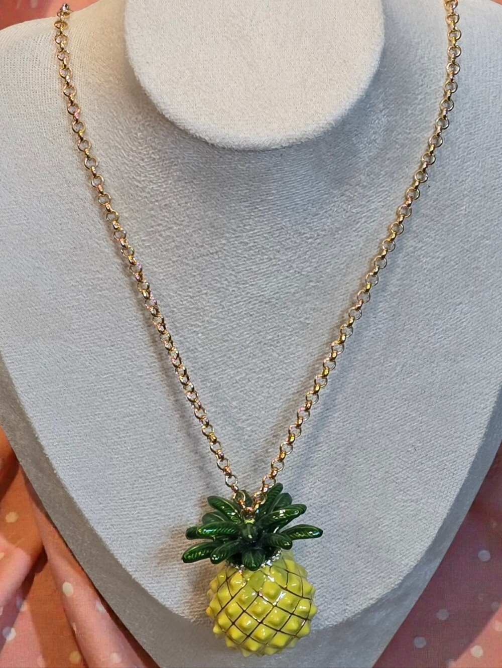Kate Spade Pineapple Pendant Necklace